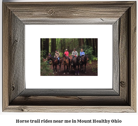 horse trail rides near me in Mount Healthy, Ohio